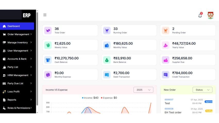 All-in-One Business Management ERP System for Streamlined Operations